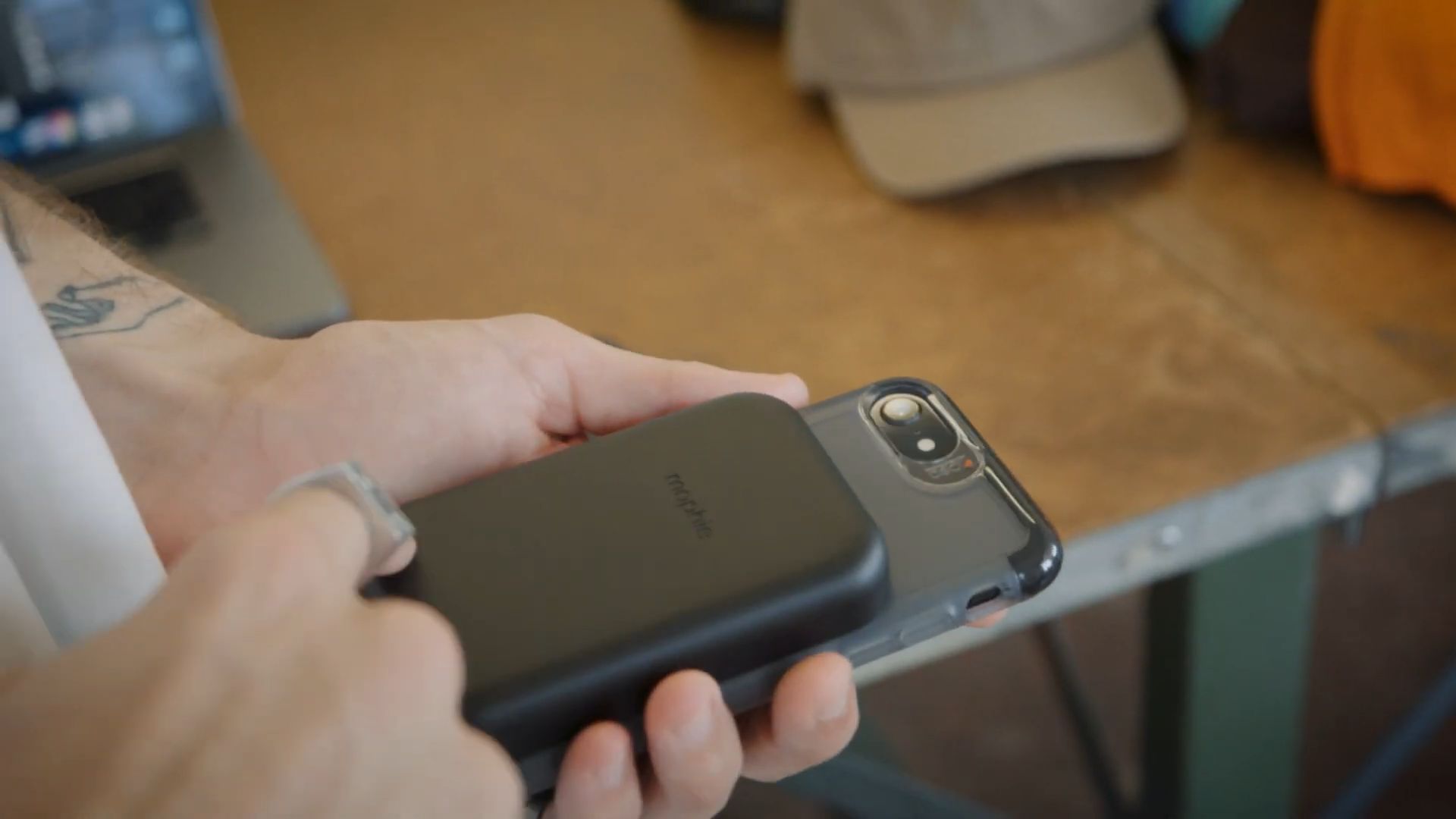 Mophie wireless charging